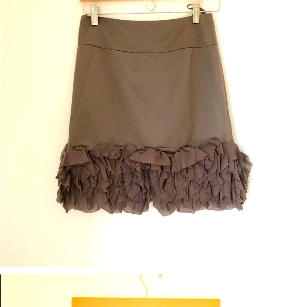 Reiss silk ruffle skirt size US SIZE 2